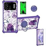 jioeuinly Case for Poco C55 Case Compatible with