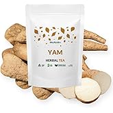 Organic Natural Pure Wild Yam Root Tea Bag- 50 Tea Bags (Biodegradable PLA Tea Bag Filters)