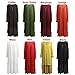 Romacci Women Boho Dress Casual Irregular Maxi Dresses Layer Vintage Loose Long Sleeve Linen Dress with Pockets,XX-Large,White