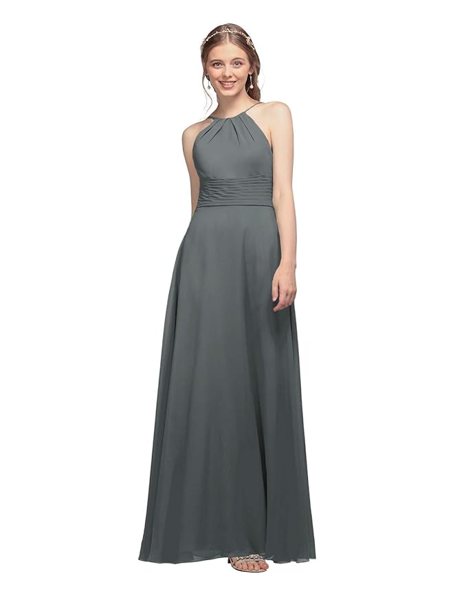 Amazon grey bridesmaid dress Clearance