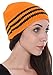 Simplicity Men's Women's Beard Hat Beanie Winter Warm Knit Outdoor Cap Orange