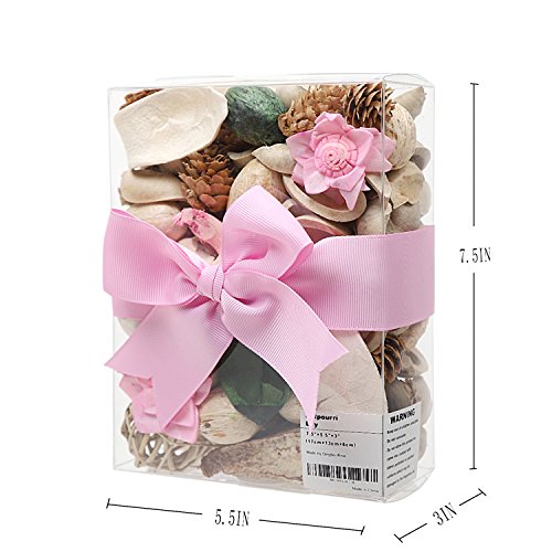 image for Qingbei Rina Rina Lily Scented Potpourri Box, Dried Flowers and Plants