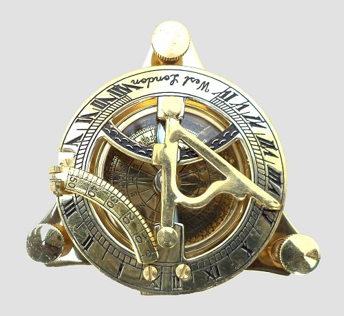 4 Maritime+Collectible+Sundial+Compass+Navigational