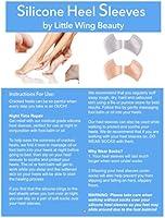 silicone heel cups for cracked heels