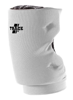 UPC 042081480012 product image for Adams USA Trace Short Style Softball Knee Guard (Small, White) (B001FPG51C) | upcitemdb.com