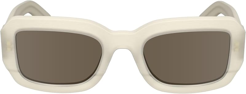 Unisex Adult Sunglasses CK24511S - Chalk with Solid Brown Lens — photo 1 sur 8