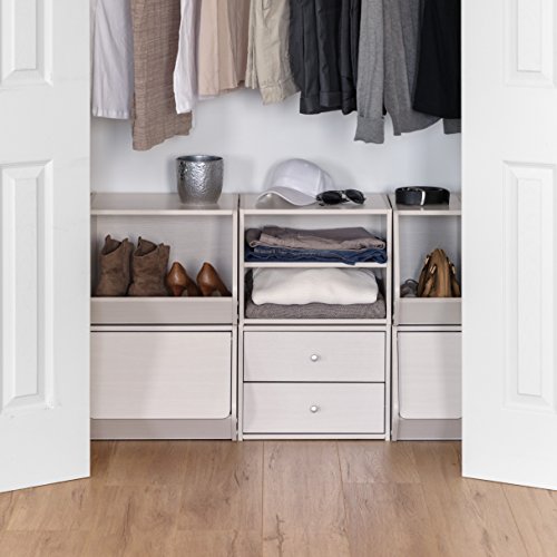 IRIS USA TACHI Modular Wood Stacking Storage Box with Drawer Pricepulse