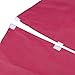 D-FantiX Christmas Decorations, 48-Inch Large Santa Christmas Tree Skirt Red with Plaid Trim