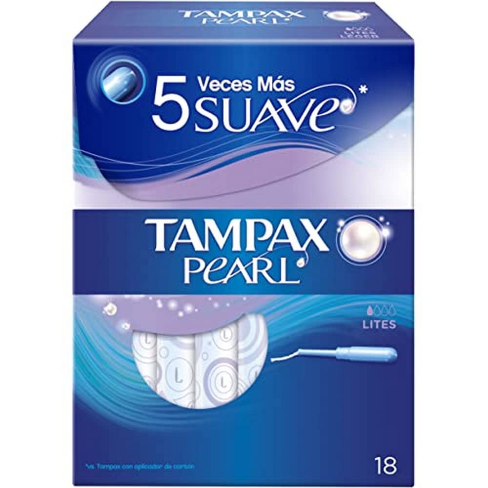 Tampax Pearl Lites Tampons - 18 Count, 18 Count, 18