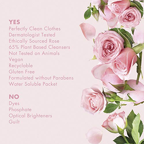 Love Home and Planet Laundry Detergent Packets, Rose Petal & Murumuru, 30 Count, Pack of 2 - Thumbnail 7
