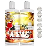 Covert Flasks 32oz Hidden Shampoo and Conditioner Alcohol Flask - Two Secret Realistic Flasks to Conceal Your Preferred Alcohol Anywhere You Go - Tamper Safety Seals Included