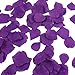 PIXNOR 1000pcs Silk Rose Petals Decorations for Wedding Party (Purple)