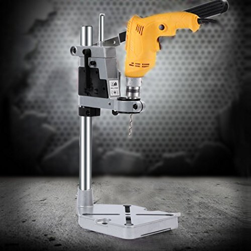 Dtemple Multifunctional Bench Drill Press Stand Aluminum Workbench Repair Tools Clamp For Drilling Collet 42mm