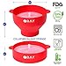 Microwave Popcorn Popper - Silicone BPA Free - The Original Pop Corn Hot Air Maker Collapsible Space Saving Bowl With Lid And Handles For Healthy Oil-Free Corn Kernels - Dishwasher Safe With Measurement Markings - FDA approved