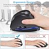 ECHTPower-Vertical-Ergonomic-Mouse-WirelessRechargeable-Optical-USB-Mouse-for-LaptopDesktopPCMacbook-with-100016002400-DPI6-Buttons ECHTPower Vertical Ergonomic Mouse Wireless,Rechargeable Optical USB Mouse for Laptop/Desktop/PC/Macbook with 1000/1600…