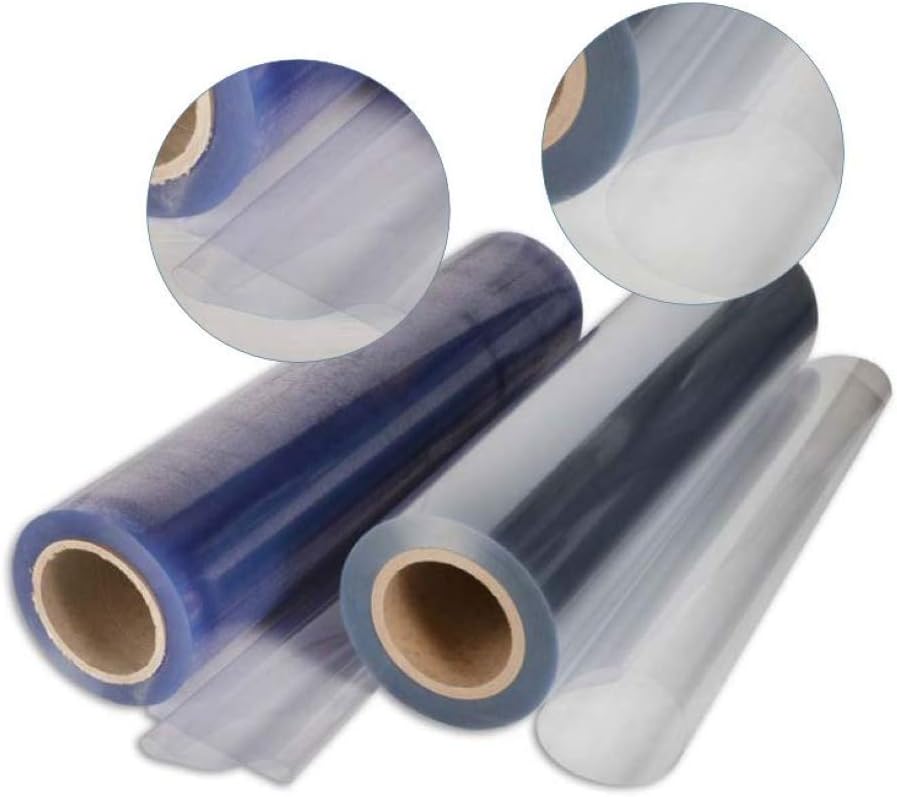 PVC transparent plastifié, 100 imperméable, plusieurs utilisations