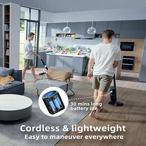 TICWELL Cordless Wet Dry Vacuum Cleaner, Lightweight Floors Vacuum