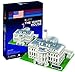 Daron White House 3D Puzzle (64pc)