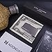 Money Clip Credit Card Holder NOONDAY Classic Silver Stainless Steel Slim Wallet