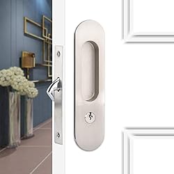 Pocket Door Lock with Key,Pocket Door Lock Hardware