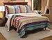 Greenland Home Southwest Quilt Set, Full/Queen (3 Piece), Siesta