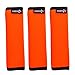Cosmos ® 3 PCS Comfort Neoprene Handle Wraps/Grip/Identifier for Travel Bag Luggage Suitcase (Fluorescent Orange)