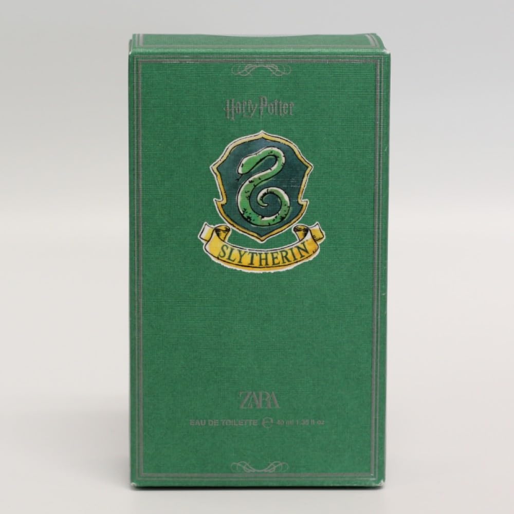 Zara Harry Potter Slythrin Cologne for Boys Kids Perfume EDT Eau de Toilette 40ML (1.35 FL.OZ) Floral Scent with Neroli Hazelnut & Sandalwood A Magical & Ambitious Fragrance