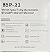 First Step For Wellness-Wrist Blood Pressure Monitor-bp, Heart Rate, Digital, Automatic, Portable, Home or Professional-with case and Batteries-for Large or Small Wrists-Simple Reliable Accurate