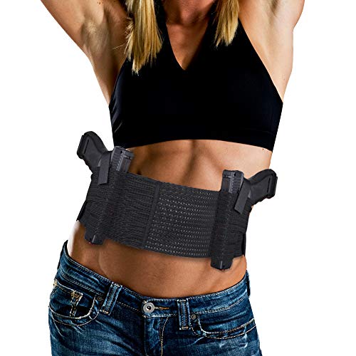 Get accmor Belly Band Holster for Concealed Carry, Elastic Breathable