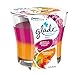 Glade Candle Jar, Air Freshener, 2in1, Hawaiian Breeze & Vanilla Passion Fruit, 3.4 oz, 3 Count