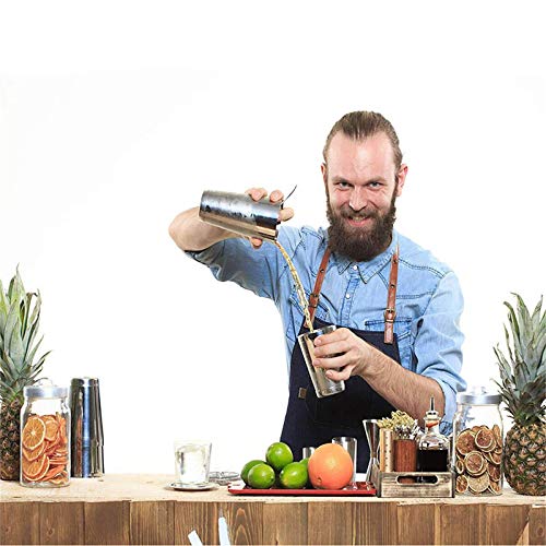 Cocktail-Shaker aus Edelstahl, multifunktional, professionelles Barkeeper-Set für Zuhause, Bars, Reisen und Outdoor… – Bild 8