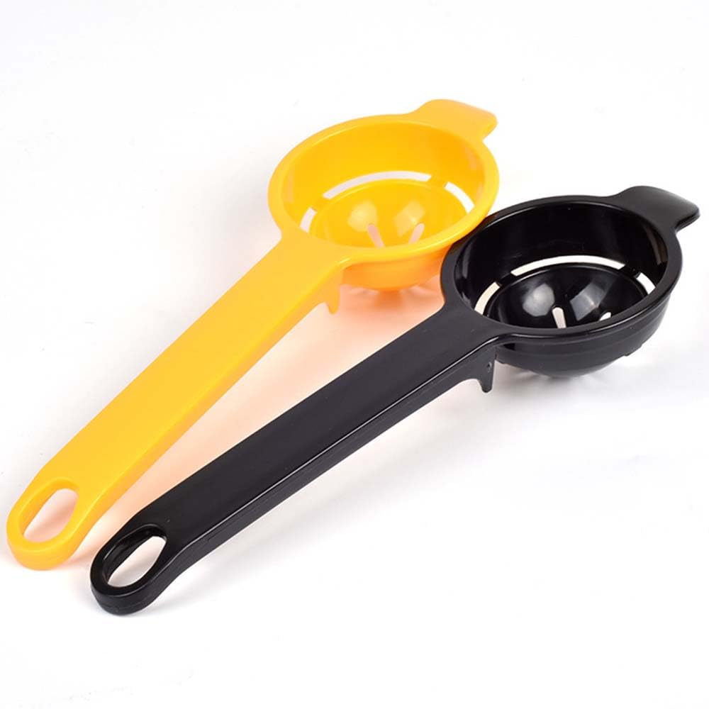 2 Pcs Egg Yolk White Separator Egg Separator Egg Extractor Tool Egg White Yolk Filter Separator Egg White and Yolk Separator for Kitchen Baking Gadget