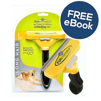 Furminator De Shedding Tool For Large Dogs Long Hair Includes