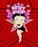 Regal Comfort Betty Boop Celebrity Blanket Medium Weight - Queen Size