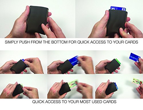 Modern Carry Slim Wallet/Card Sleeve, Brown