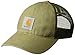 Carhartt Men's Canvas Mesh-Back Cap, Burnt Olive, OFA