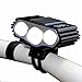 TFCFL 6000 Lumen Rechargeable Bike Light 3X Cree XML U2 LED 6400mah Battery Cycling Bicycle Light Lamp Camping Traveling Hiking Headlight Headlamp