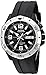 Casio Men's MTD1082-1AV Super Illuminator Analog Black Resin Watch