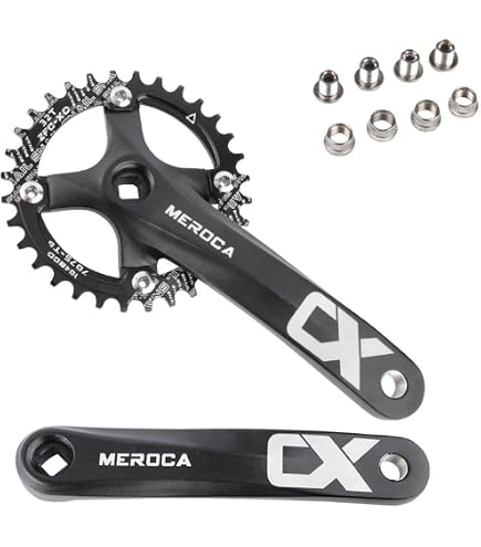 SunRace manivelles vtt alu pour boîtier axe carré fcm800 mono