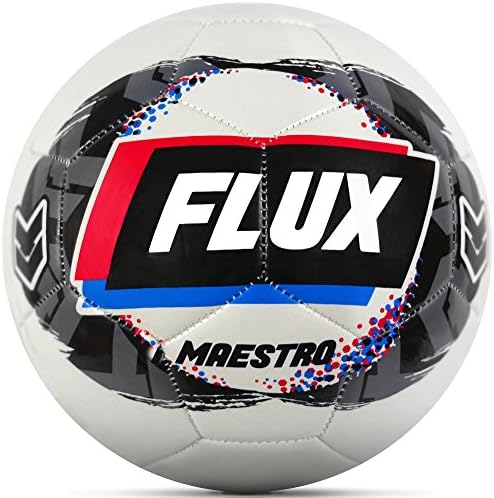 Flux Maestro Soccer Ball 17 - 2017 Official Size Match Balls for Kids and Adults in Sizes 3, 4 and 5 - Best Ball for Skills - Indoor and Outdoor Use - For Girls and Boys - Ships Deflated (5)