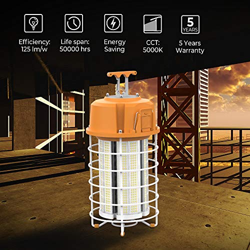 HYPERLITE 60W Portable LED Temporary Work Light, 75,00LM LED