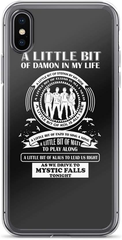Amazon Com Compatible With Iphone X Xs Case Vampire Diaries Salvatore Brothers Supernatural Drama Pure Clear Phone Cases Cover Iphone X Xs