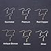 PandaHall Elite 120 Pcs Brass Earring Hook Ear Wires French Fish Hooks with Ball and Coil Nickel Free 6 Colors for Jewelry Making