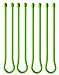 EliteTechGear Twist Ties For Organizing Your Gear 4-Pack 12 Inch (Green)