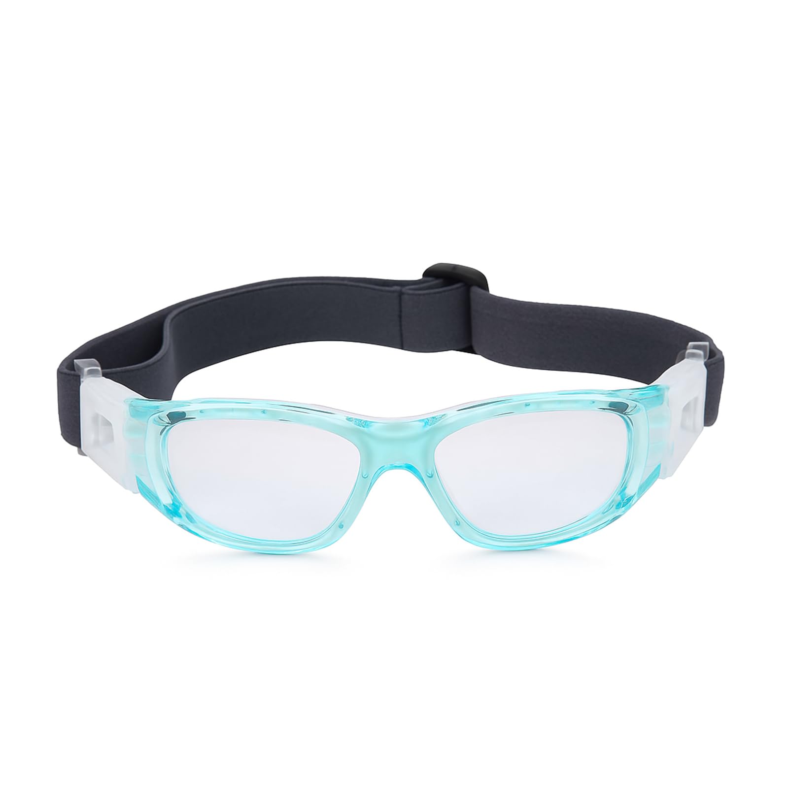 SUNGOOYUE Kid Sports Goggles, Children Safety Eyewear with Scratch Resistant Lens for Basketball Football Cycling Ages 5-15(Blue)
