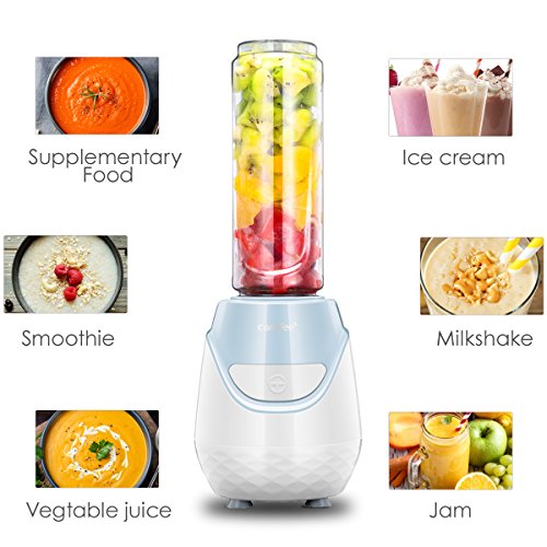 image for COMFEE' Personal Blender,Blender for Shakes and Smoothies,Baby Healthy