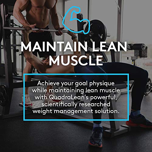 RSP QuadraLean - Stimulant Free Weight Management, Metabolism Booster, Energy & Appetite Support - CLA, L-Carnitine, Green Tea Extract, Non-Stim Formula, 50 Serv (Packaging May Vary)