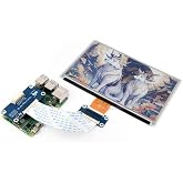 7.3inch E Ink Full Color E-Paper Display Spectra 6 (E6) E-Ink Display Low Power Consumption 800&times;480 Pixels SPI Communication Optional for E-Paper Driver HAT