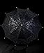 The 1 For U Women's Victorian Lace Parasol Black