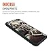 iPhone 6S Plus Case, Customized Black Soft Rubber iPhone/Apple 6/6S Plus Case Ballet Sexy Girl and Skull